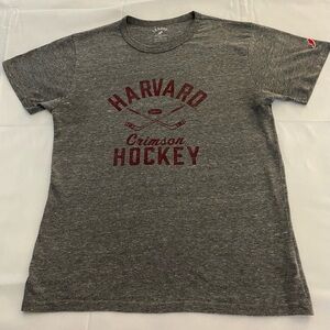 League Brand Harvard Crimson Hockey short sleeve T-shirt - Size M